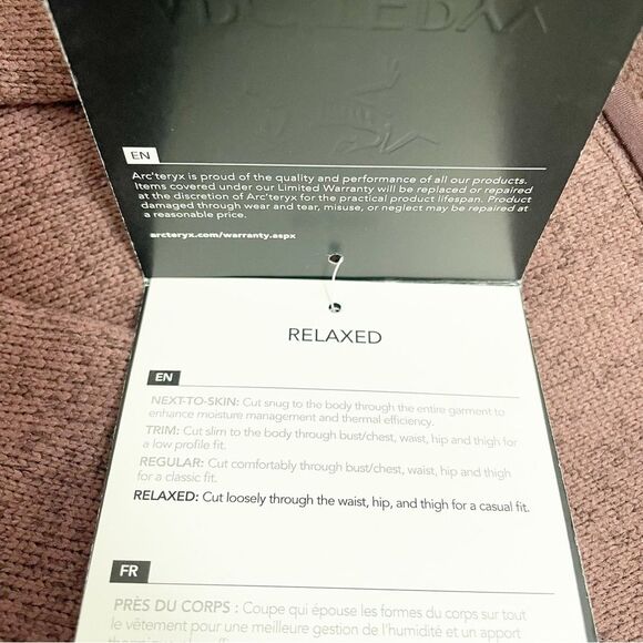 NWT Arc’teryx Covert Sweater Activewear Mauve Inertia Heather Womens Size XL NEW - Picture 13 of 16